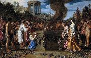 Pieter Lastman Orestes and Pylades Disputing at the Altar. Spain oil painting artist